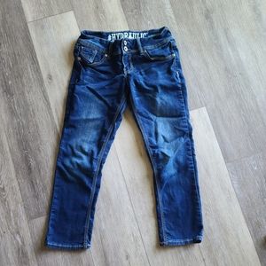 Hydraulic Bailey Low Rise Crop Jeans